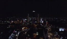 城市夜景视频,璀璨夜色下的城市风情掠影