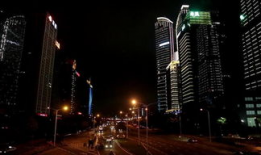 城市夜景视频,璀璨夜色下的城市风情掠影